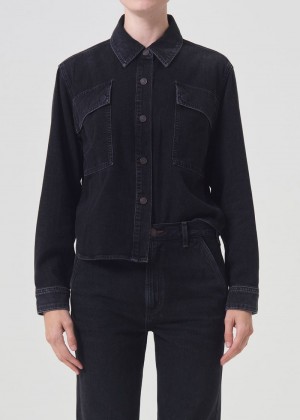 Agolde Beck Shirt Jacket Intense | HZC019527