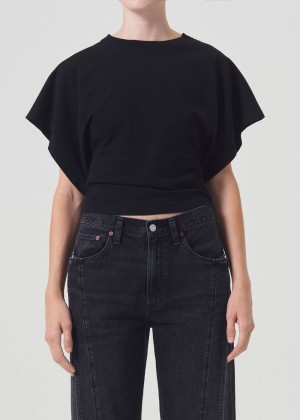 Agolde Britt Tee Black | VBL739580