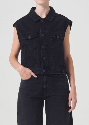 Agolde Charli Vest Jagged | FHK043681