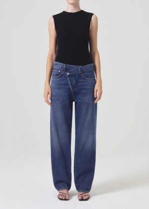 Agolde Criss Cross Upsized Jean Control | XRE936817