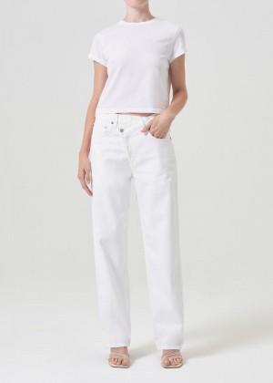 Agolde Criss Cross Upsized Jean Milkshake | IJD469830