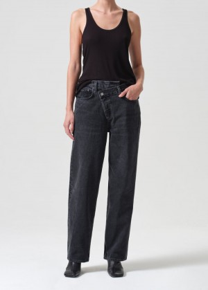 Agolde Criss Cross Upsized Jean Shambles | BSP549012