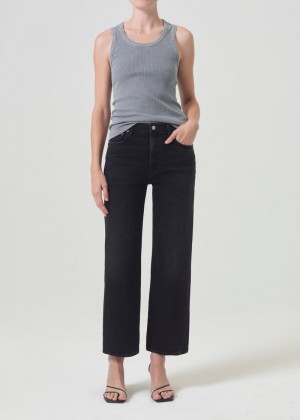 Agolde Harper Crop Jean Hush | VTO670435