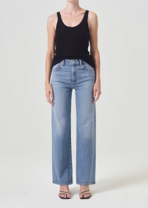 Agolde Harper Straight Jean (Stretch) Flash | WMO490167