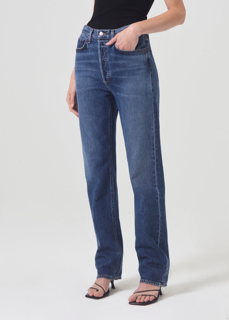 Agolde 90's Pinch Waist High Rise Straight Long Control | HCO821439