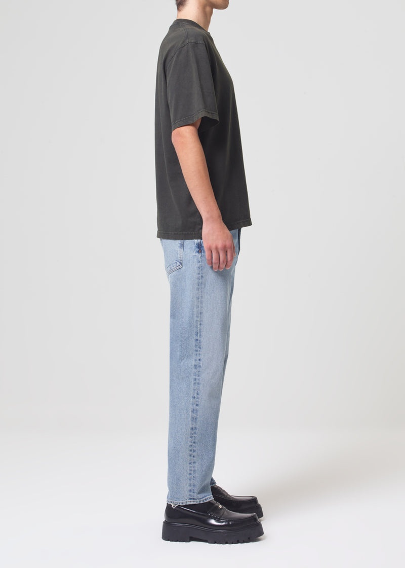 Agolde Asha Mock Neck Tee Fracture | LQF345092