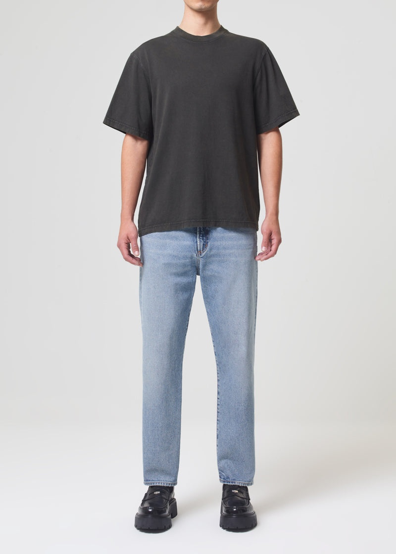 Agolde Asha Mock Neck Tee Fracture | LQF345092