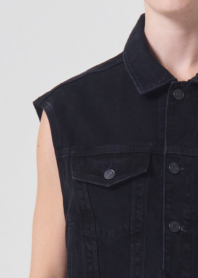 Agolde Charli Vest Jagged | QUV510326