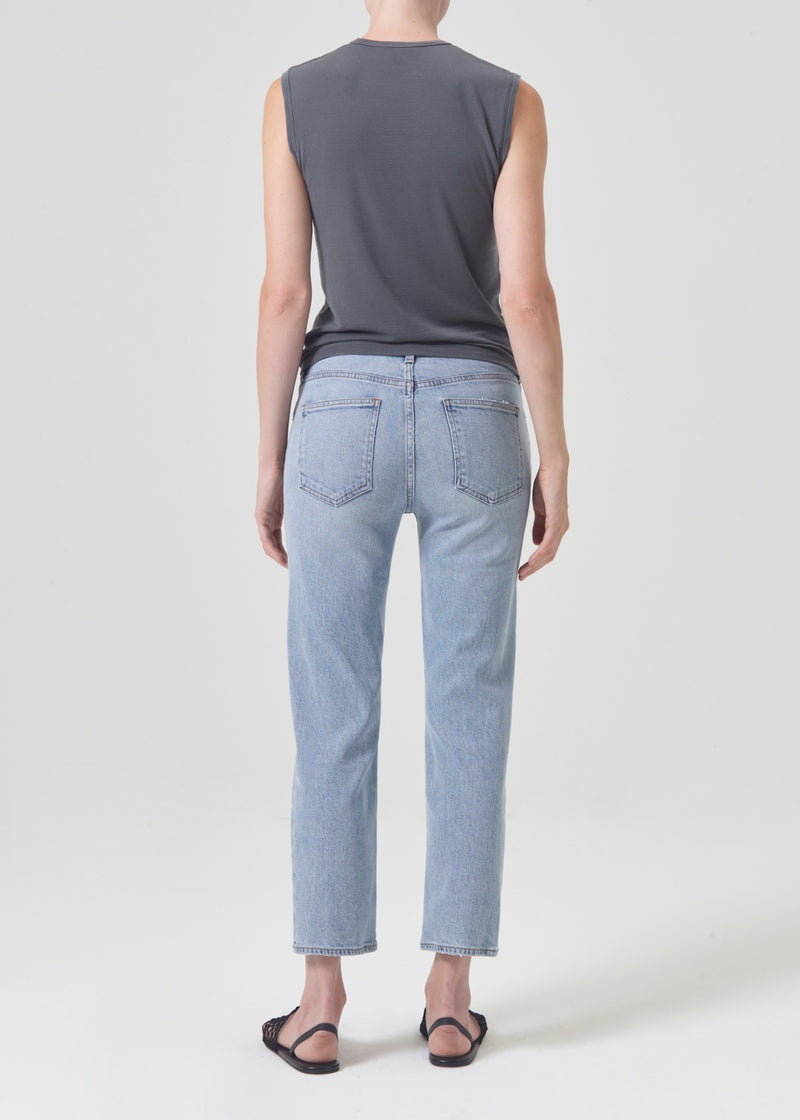 Agolde Kye Mid Rise Straight Crop (STRETCH) Diversion | UZC895213